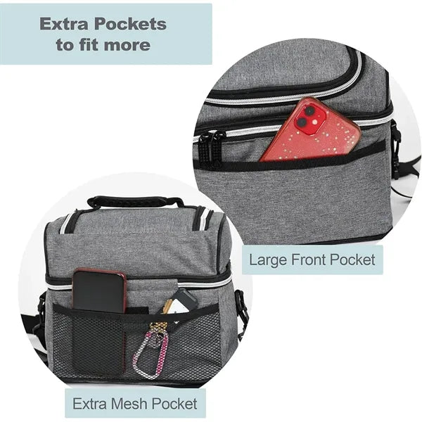 Portable Insulated Thermal Bag Lunch Cooler