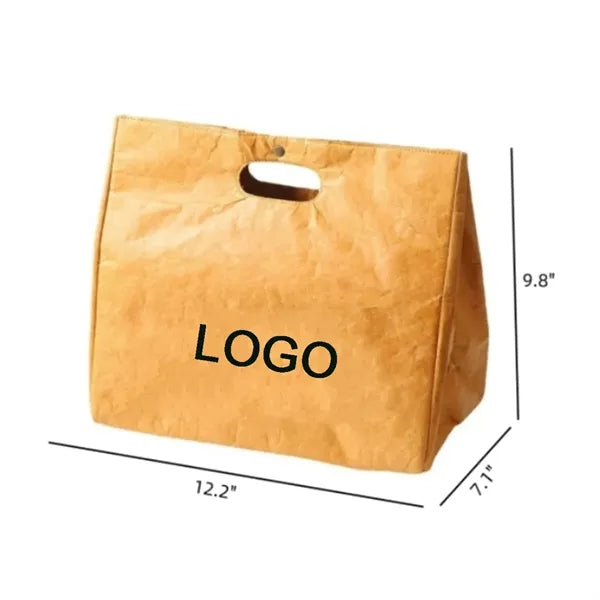 Portable Insulated Leak Proof Lunch Paper Bag
