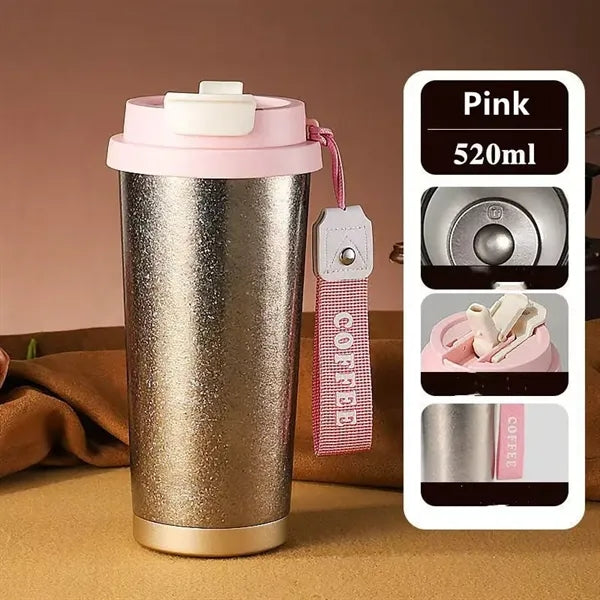 17oz Titanium Insulated Travel Coffee Mug