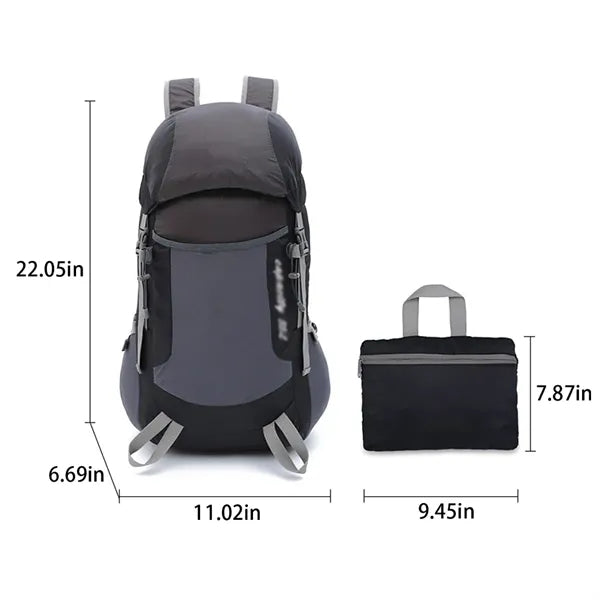 40L hiking backpack waterproof daypack for camping travel