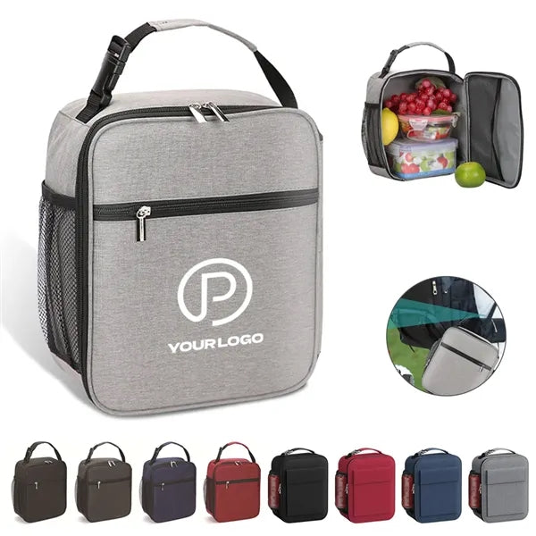 Portable insulated lunch box cooler bag for office camping