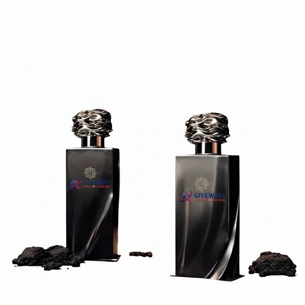 Unique Cap Style Perfume rectangular Bottle Glass Packaging