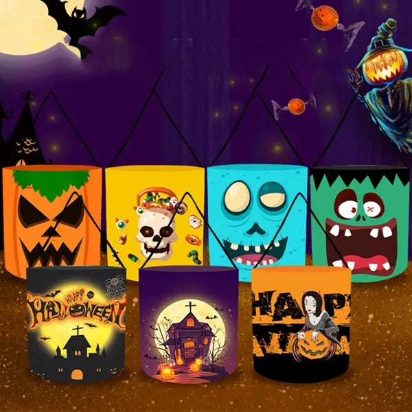 Halloween candy pumpkin buckets handbag for party birthday