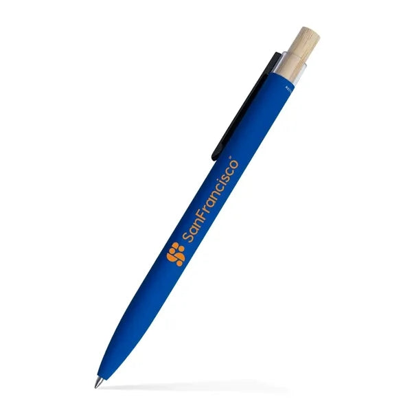 Bali Satin Soft Touch Gel Click Pen (Recycled Aluminum)