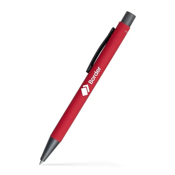 Fleetwood Satin Soft Touch Gel Click Pen (Recycled Aluminum)