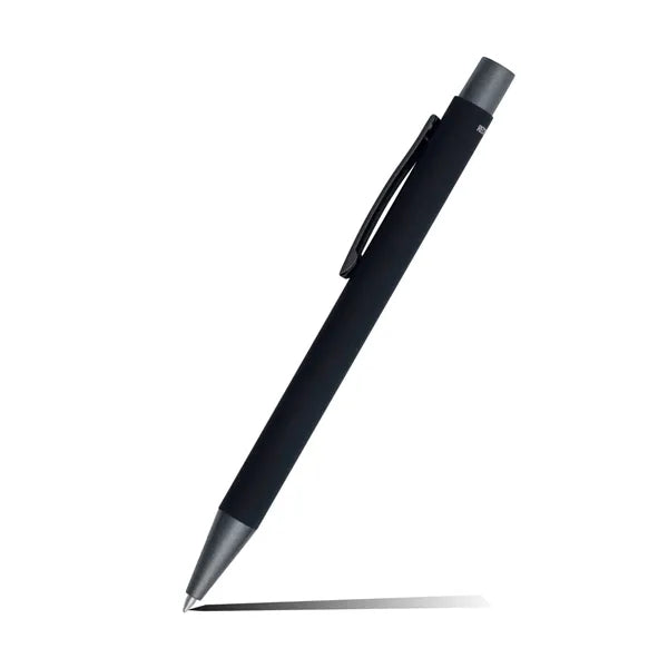 Fleetwood Satin Soft Touch Gel Click Pen (Recycled Aluminum)