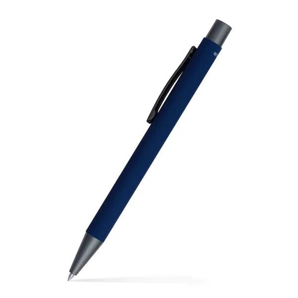 Fleetwood Satin Soft Touch Gel Click Pen (Recycled Aluminum)