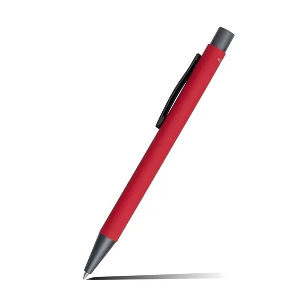 Fleetwood Satin Soft Touch Gel Click Pen (Recycled Aluminum)
