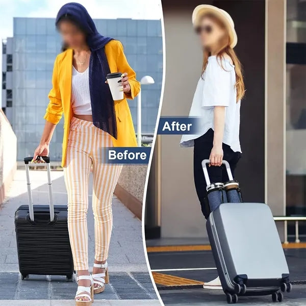 Luggage cup holder free hand drink carrier for travel gift