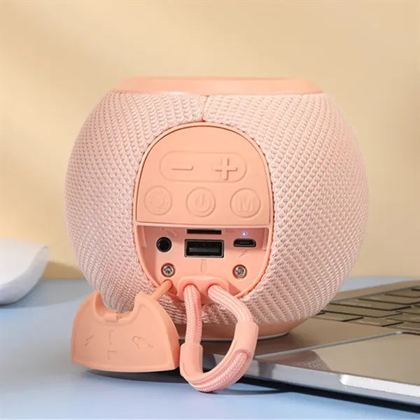 Ultra portable wireless bluetooth speaker for outdoors home