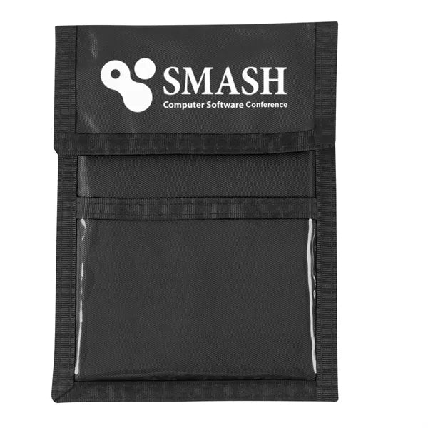 Nylon Neck Wallet Badge Holder