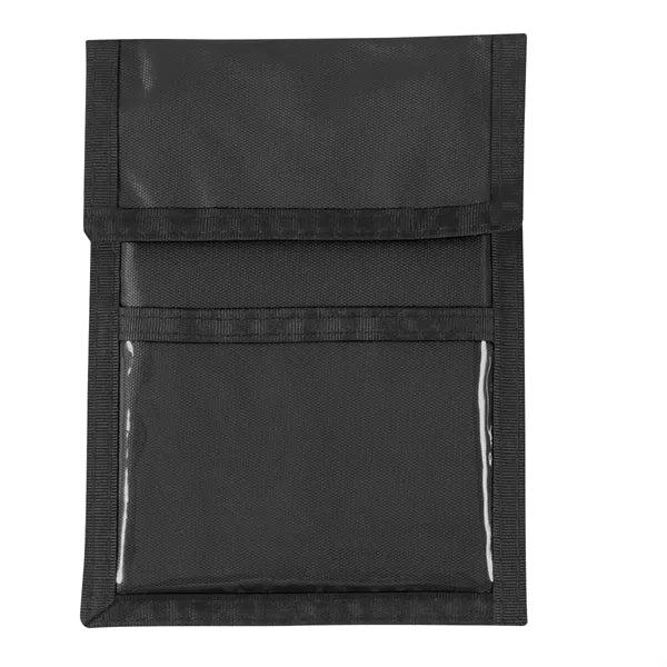 Nylon Neck Wallet Badge Holder
