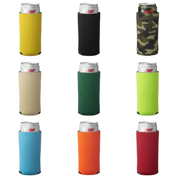Collapsible PU Foam Slim Can Cooler
