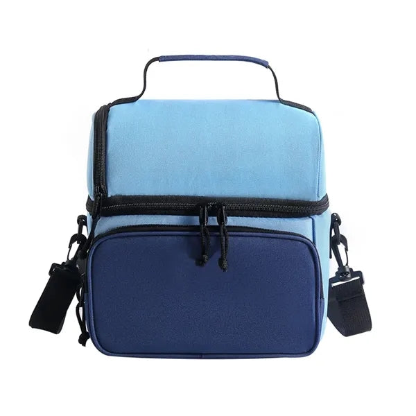 Double Layer Oxford Insulated Lunch Bag