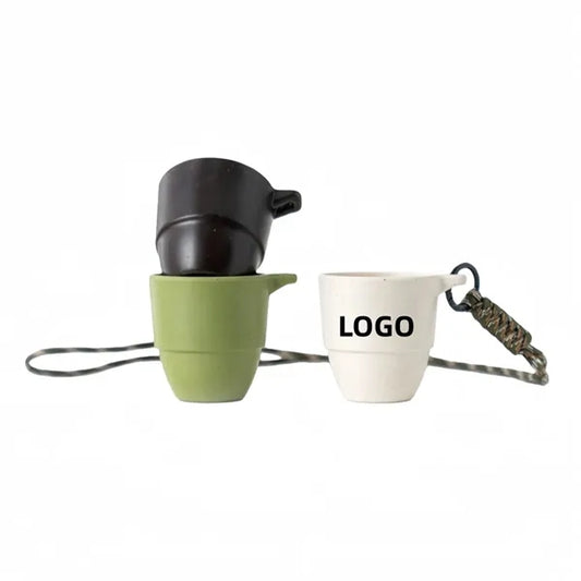Coffee Tasting Cup with Hanging Rope