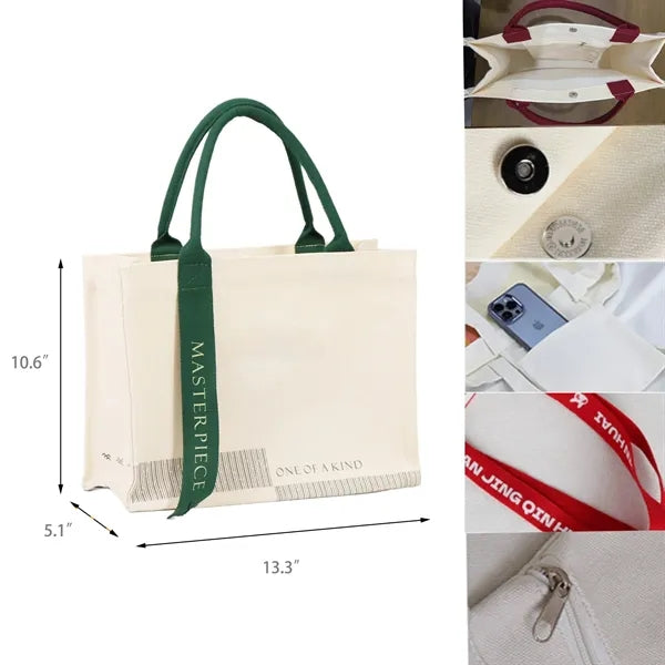 Heavy Duty Large Capacity Canvas Tote