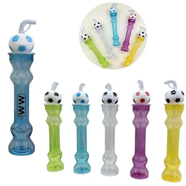 Soccer Ball Design Straw Cup