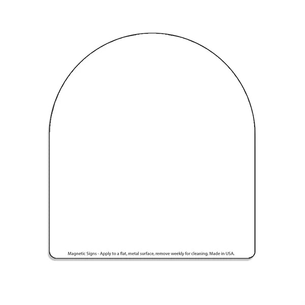 80-98 Sq. Inch Outdoor Custom 30 Mil Magnet