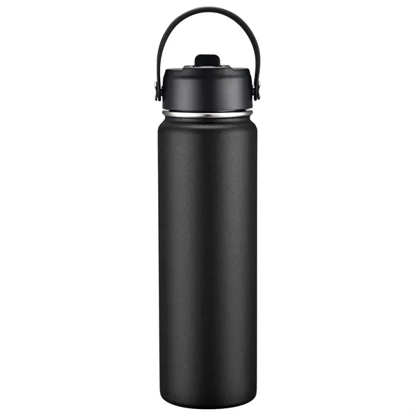 27oz. Stainless Steel Thermal Water Bottle with Flip Straw