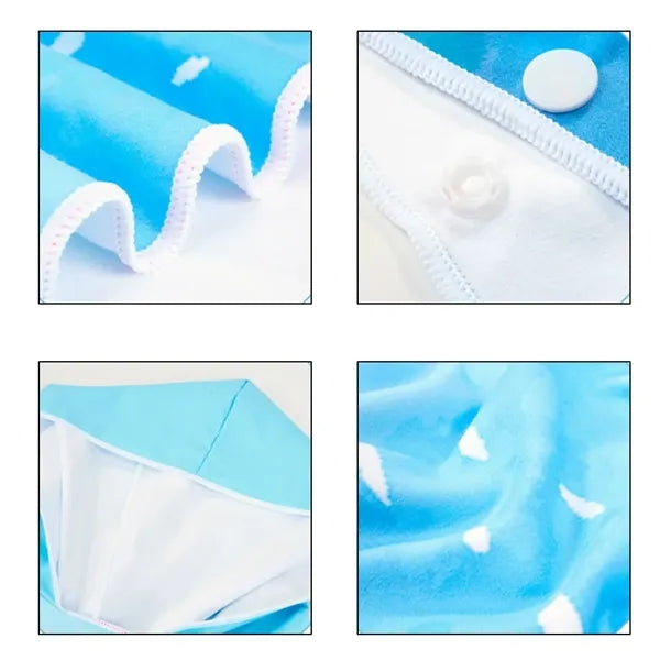 Adult Hooded Towel With Full Color Print