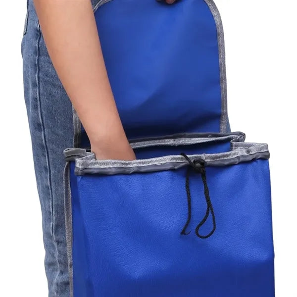 Foldable Shopping Cart For Supermarket Trolley