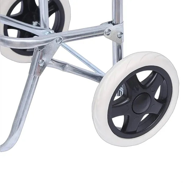 Foldable Shopping Cart For Supermarket Trolley