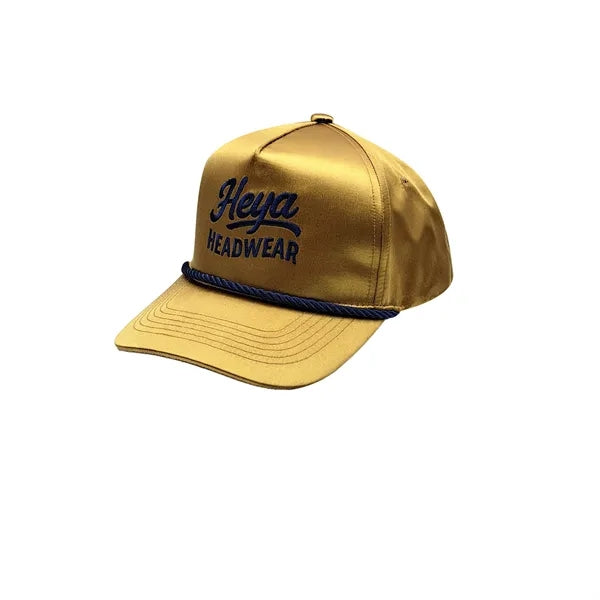 Heya Premium 5-Panel Structured Trucker Hat - Snapback Cap