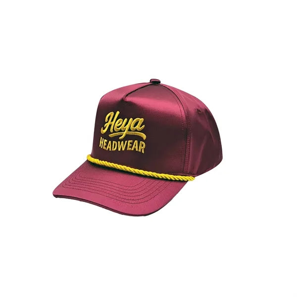 Heya Premium 5-Panel Structured Trucker Hat - Snapback Cap