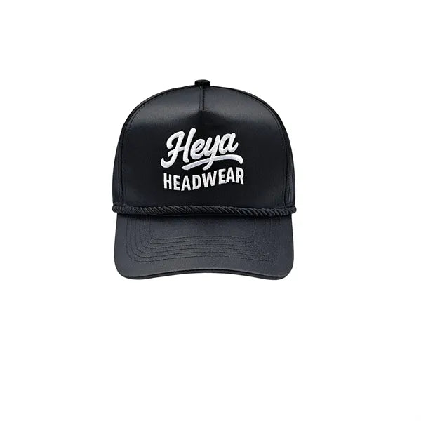 Heya Premium 5-Panel Structured Trucker Hat - Snapback Cap