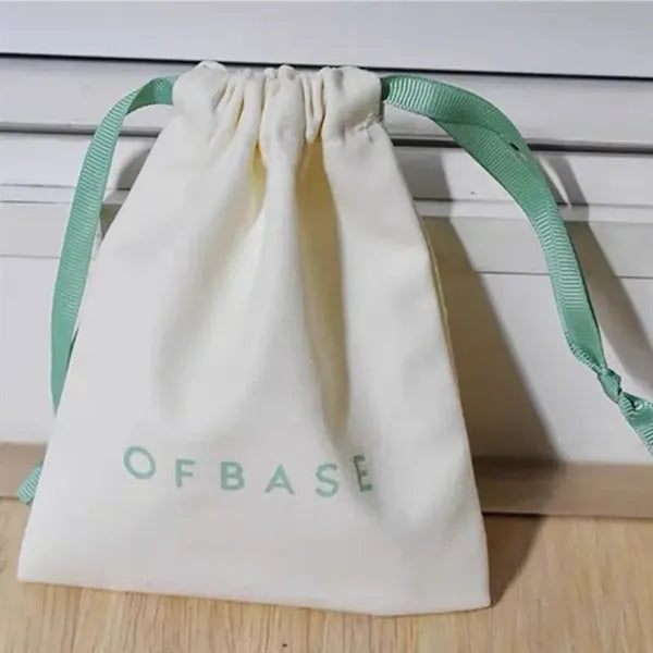 Canvas drawstring bag