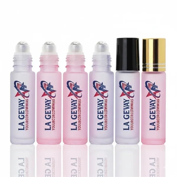 Transparent Essential Oil Stainless Roller Bottle Perfume