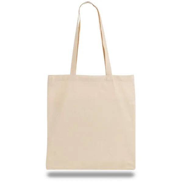 7 Oz. Natural Color Cotton Canvas Tote Bag (15" X 16")