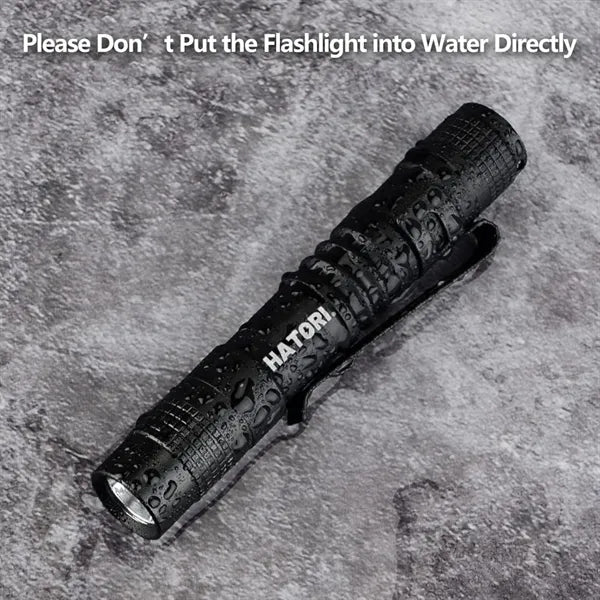 Mini LED Pocket Flashlight With Clip