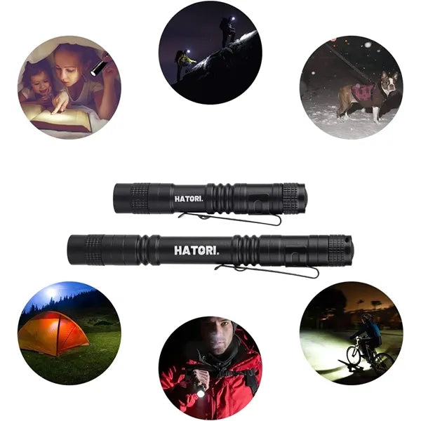 Mini LED Pocket Flashlight With Clip
