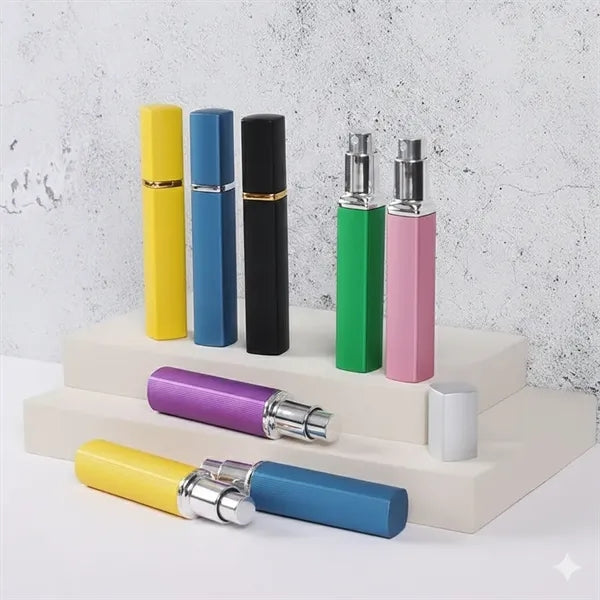 Aluminum Fine Mist Perfume Atomizer Spray Bottle Custom logo