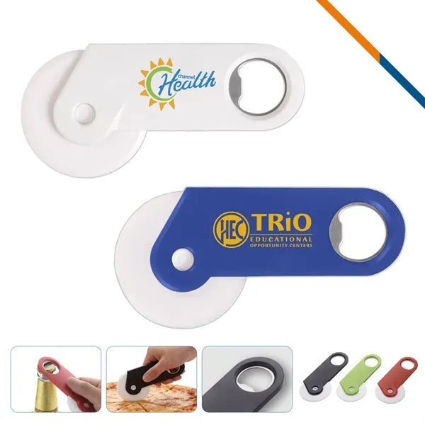Zistap 2in1 Bottle Opener Pizza Cutter