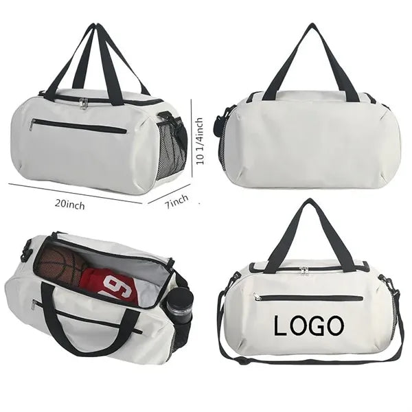 Single-shoulder sports travel bag