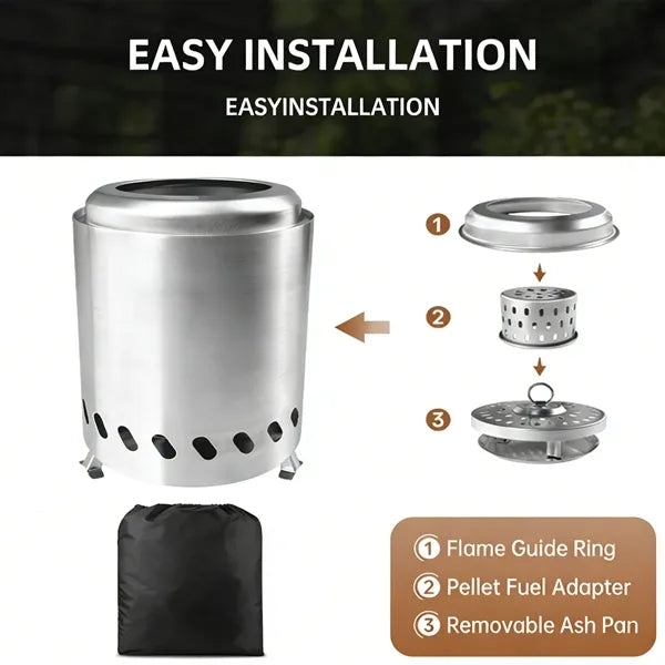 Portable Tabletop Fire Pit