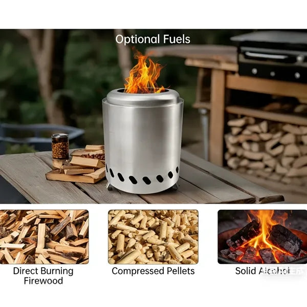 Portable Tabletop Fire Pit