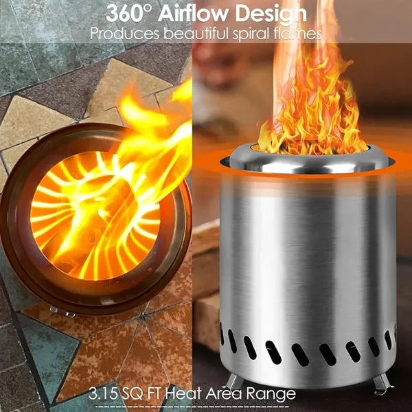 Portable Tabletop Fire Pit