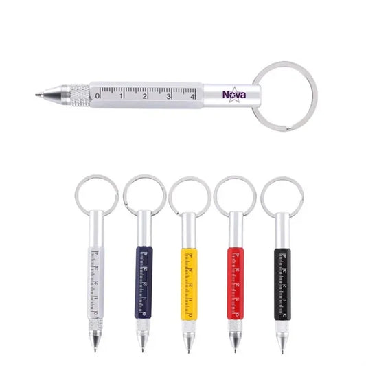 6 in 1 Multitool Tech Tool Pen Key Ring