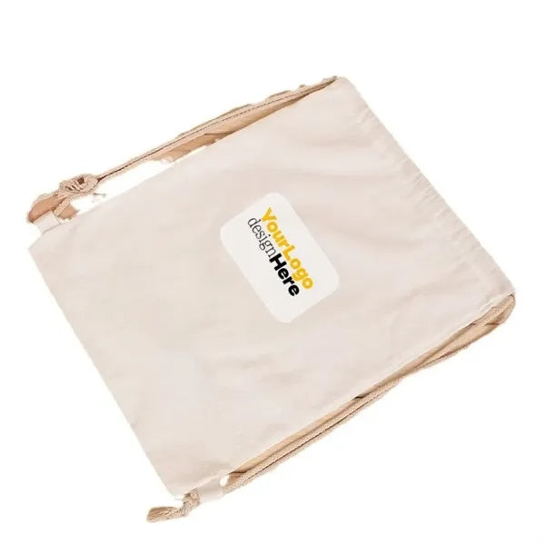Canvas Drawstring Tote
