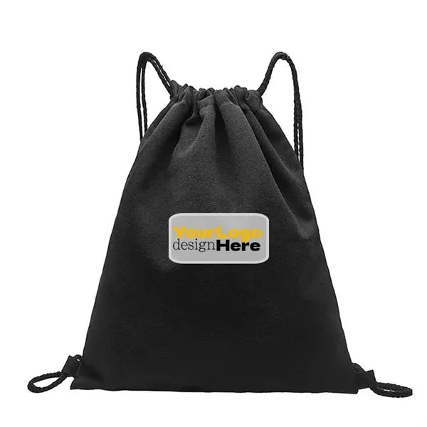 Canvas Drawstring Tote