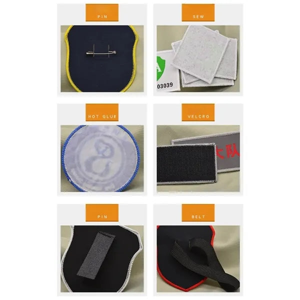 Embroidered Patches & Badges woven labels