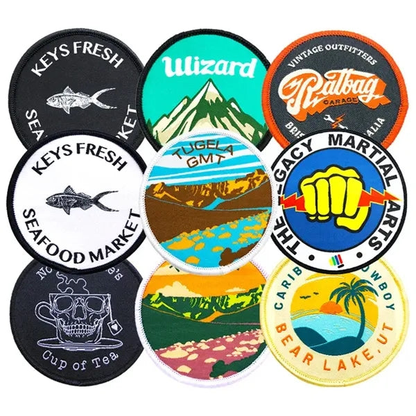 Embroidered Patches & Badges woven labels