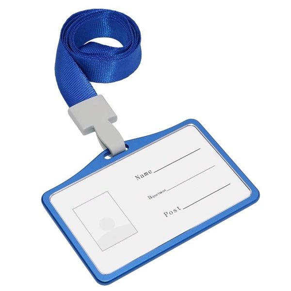Lanyard With Metal Card Holder