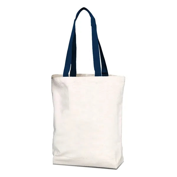 Multi-Purpose Tote Bag w/Contrasting Colored Handles