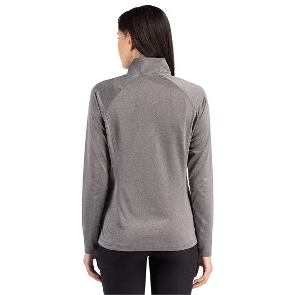 Clique Dash Recycled Womens Quarter Zip Sweatshirt