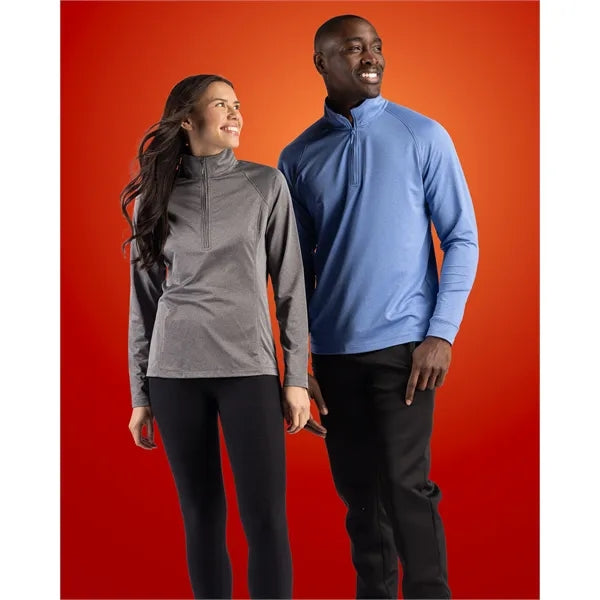 Clique Dash Recycled Mens Quarter Zip Sweatshirt