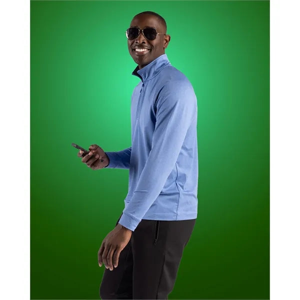 Clique Dash Recycled Mens Quarter Zip Sweatshirt